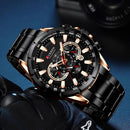 CURREN Men's Formal Chronograph Watch - AM APPAREL