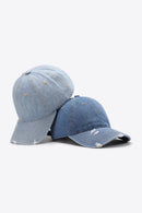 Gorra de béisbol ajustable desgastada