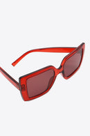 Gafas de sol cuadradas con lentes de acetato
