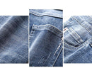 JANTOUR Men's Slim Fit Stretch Jeans - AM APPAREL