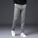 JAYWOOD Men's Straight Slim Fit Business Pants - AM APPAREL