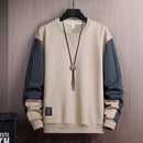 Men's Round Neck Sport Long Sleeve Top - AM APPAREL