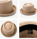 Men's Vintage Pork Pie Hat - AM APPAREL