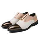 YRL Men's Multi Color Pantent Leather Oxfords - AM APPAREL