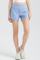 Short actif à taille élastique