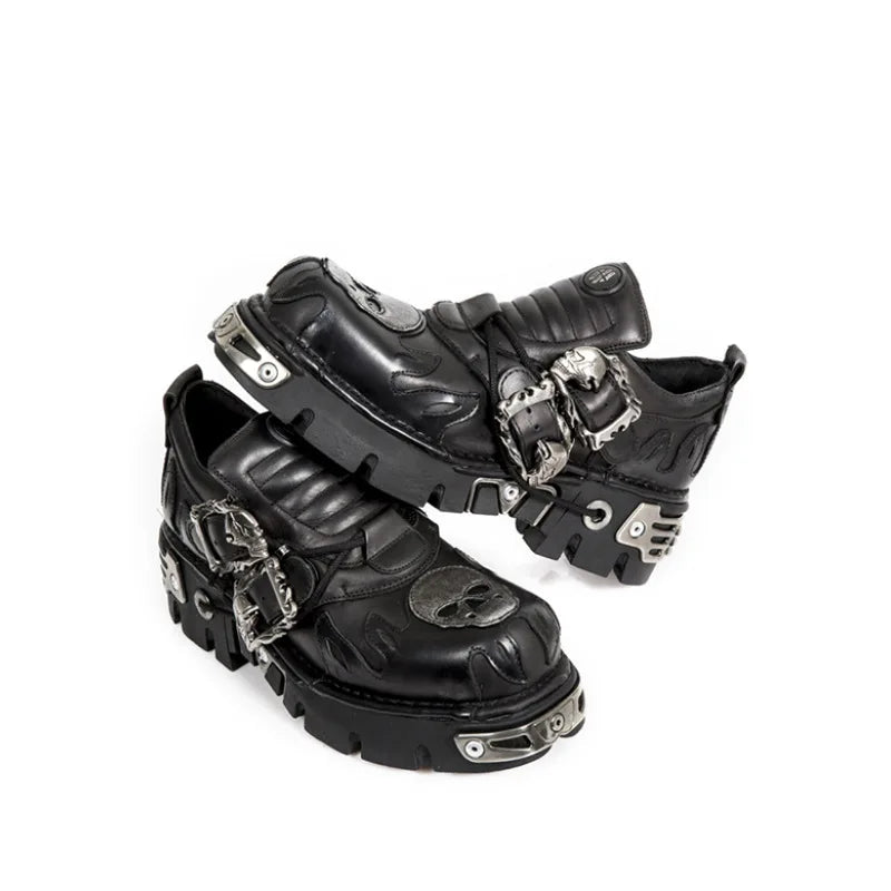 RETRO Men's Punk Style Leather Shoes
