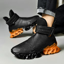 KICK Zapatillas de deporte informales con plataforma alta para hombre 