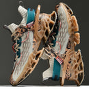 JADDENS Men's Lux Designer Tennis Sneakers