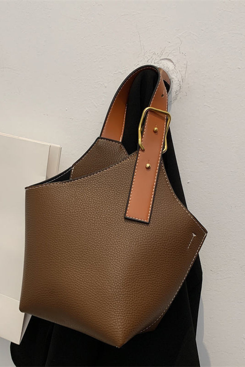 Sac seau en cuir PU à la mode