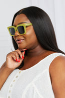 Lunettes de soleil carrées à verres polarisants TAC