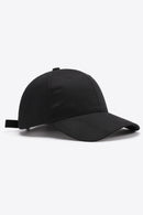 Casquette de baseball unie en coton ajustable