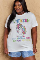 Simply Love TANTE pleine grandeur COMME UNE TANTE NORMALE MAIS PLUS IMPRESSIONNANT T-shirt en coton graphique