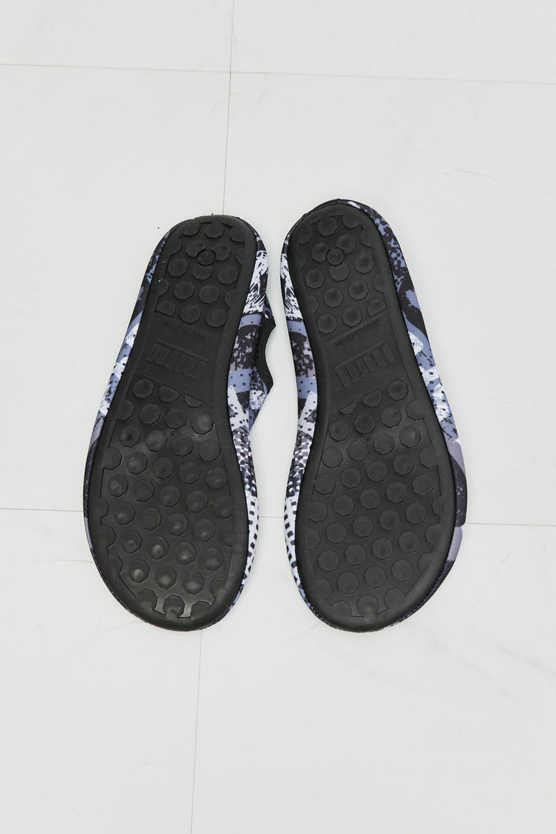 MMshoes Chaussures aquatiques On The Shore à motif noir
