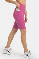 Short de cycliste taille haute avec poches