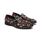 Mocassins plats respirants décontractés vintage pour hommes 