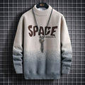 SPACE Men's Fashion Mink Cashmere Sweater