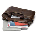 WEIXER Porte-documents en cuir véritable pour homme 