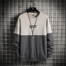 Sweat Harajuku Patchwork Double Couleur OEIN 