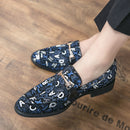 Mocassins plats respirants décontractés vintage pour hommes 