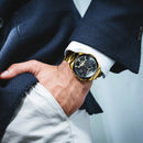 FORSINING Montre mécanique de luxe à tourbillon pour homme