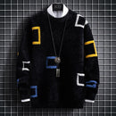 Jersey de cachemira de manga larga para hombre