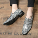 Mocassins plats respirants décontractés vintage pour hommes 