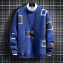 Jersey de cachemira de manga larga para hombre