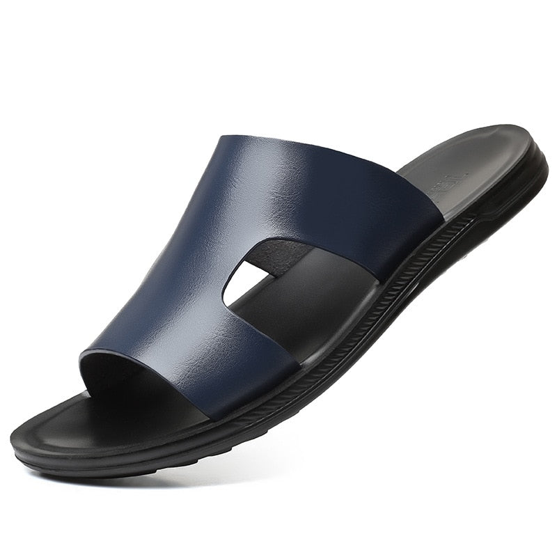 Men's Summer Leather Breathable Sandals