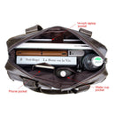 BULLCAPTAIN Sac porte-documents en cuir pour homme 