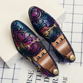 Men's Slip-On Floral Designer Loafers