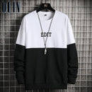 Sweat Harajuku Patchwork Double Couleur OEIN 