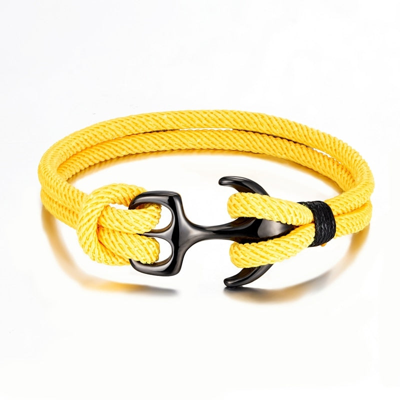 MK Anchor Double Strand Paracord Bracelet