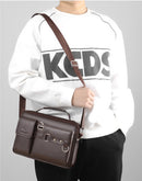 WEIXIER Sac de voyage en cuir PU pour homme 