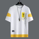 Camisetas Harajuku de manga corta estilo japonés para hombre