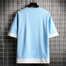 Camiseta Harajuku de manga corta coreana para hombre CARNIVAL