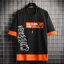 Camiseta Harajuku de manga corta coreana para hombre CARNIVAL