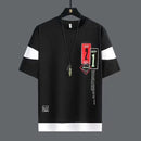 Camisetas Harajuku de manga corta estilo japonés para hombre