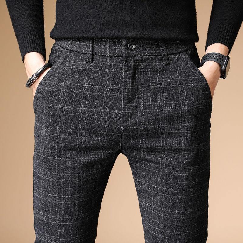 Autumn Upscale Men's Classic Thick Cotton Pants - AM APPAREL