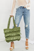 Fame The Last Straw Bolso tote de paja con flecos