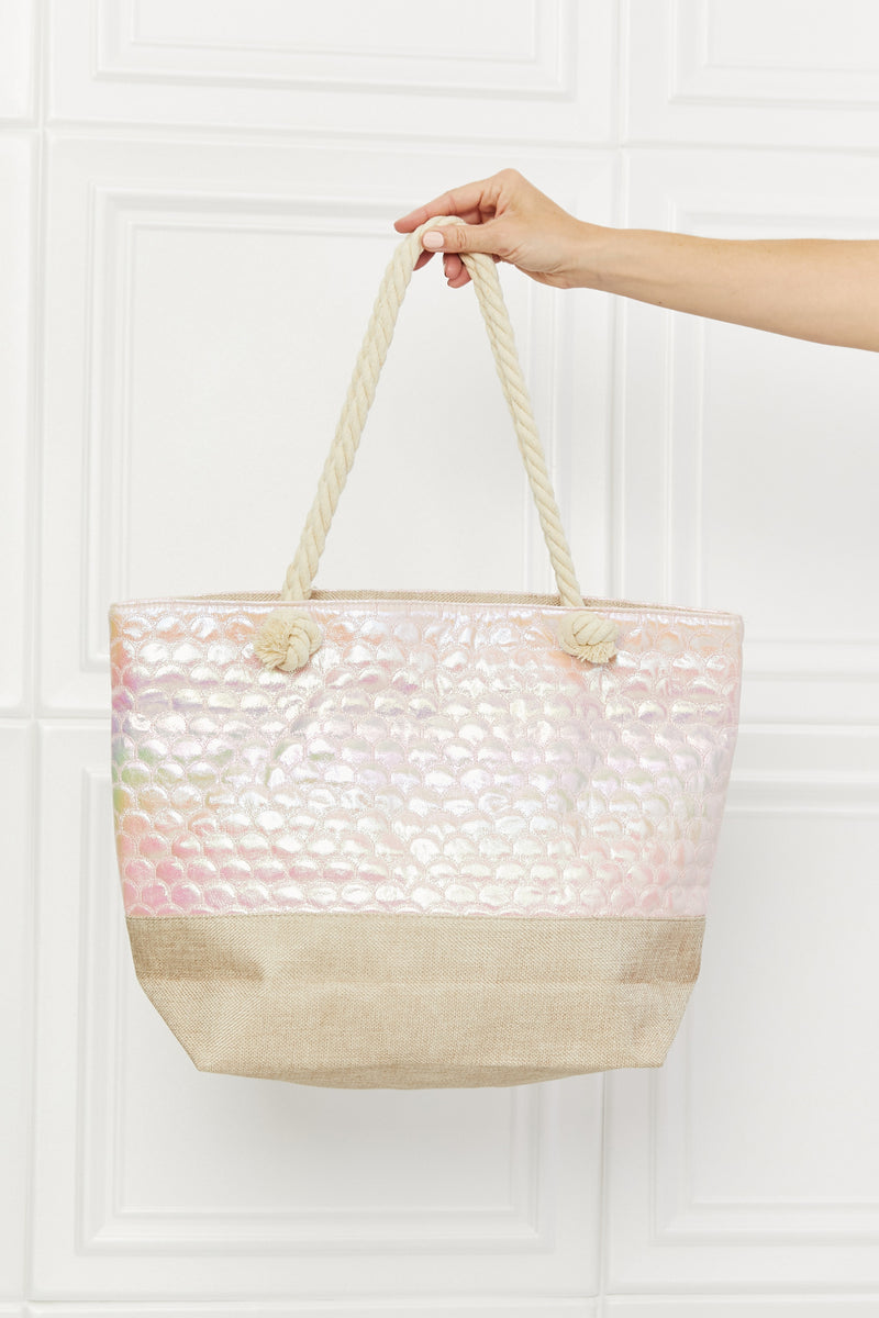 Bolso tote festoneado con vibraciones de sirena de Justin Taylor