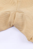 Shorts con cintura elástica en capas