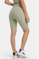 Short de cycliste taille haute avec poches