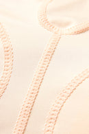 Short galbant pleine taille à enfiler