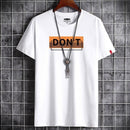 "DON'T" Summer Unisex T-Shirt - AM APPAREL