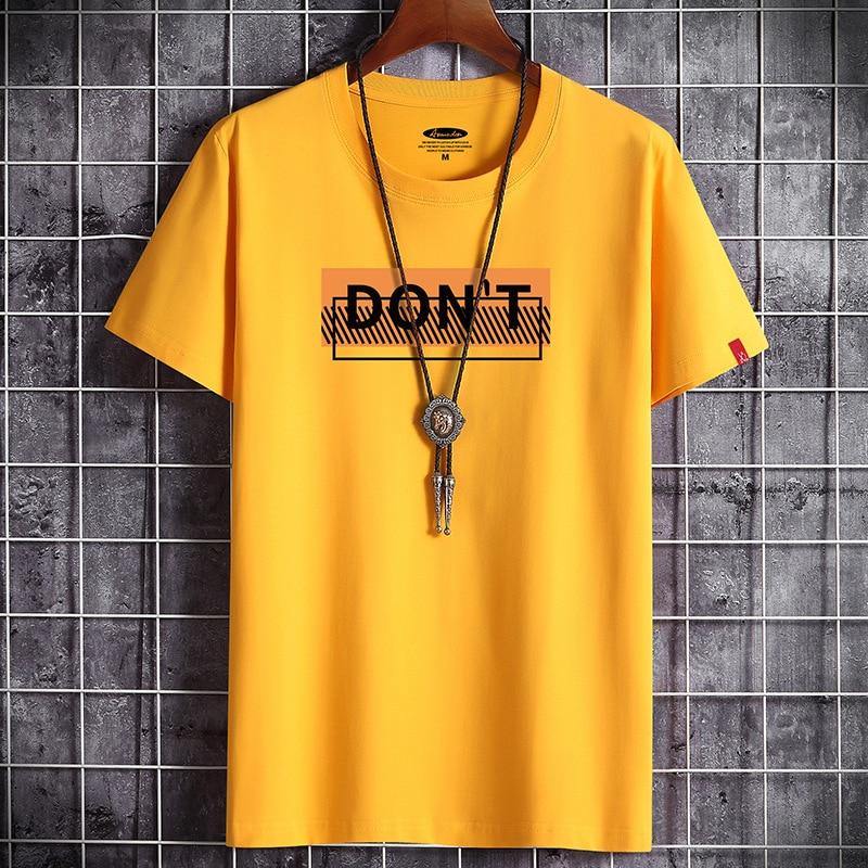 "DON'T" Summer Unisex T-Shirt - AM APPAREL