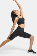 Short de cycliste taille haute avec poches