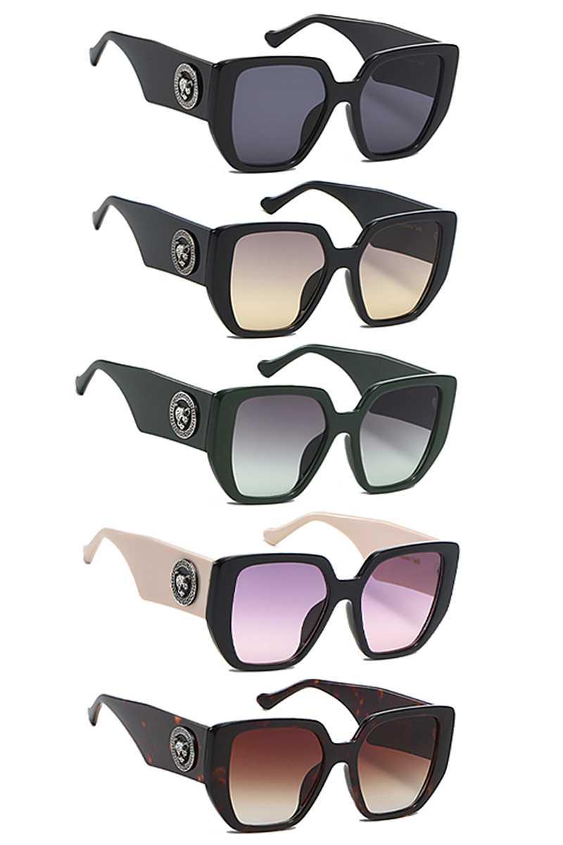 Fashion Side Animal Post Design Sunglasses - AM APPAREL