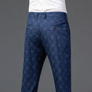 JAYWOOD Men's Classic Plaid Formal Pants - AM APPAREL