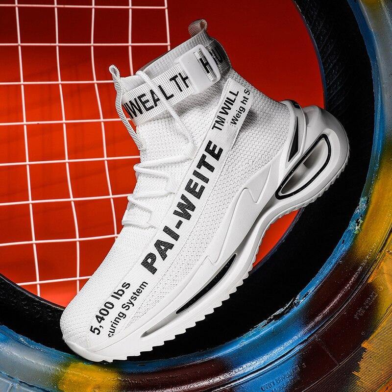KIP Men's Platform Mesh Sneakers - AM APPAREL