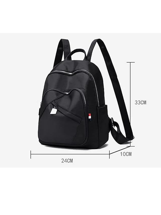Large Capacity Zipper Commuter Backpack - AM APPAREL